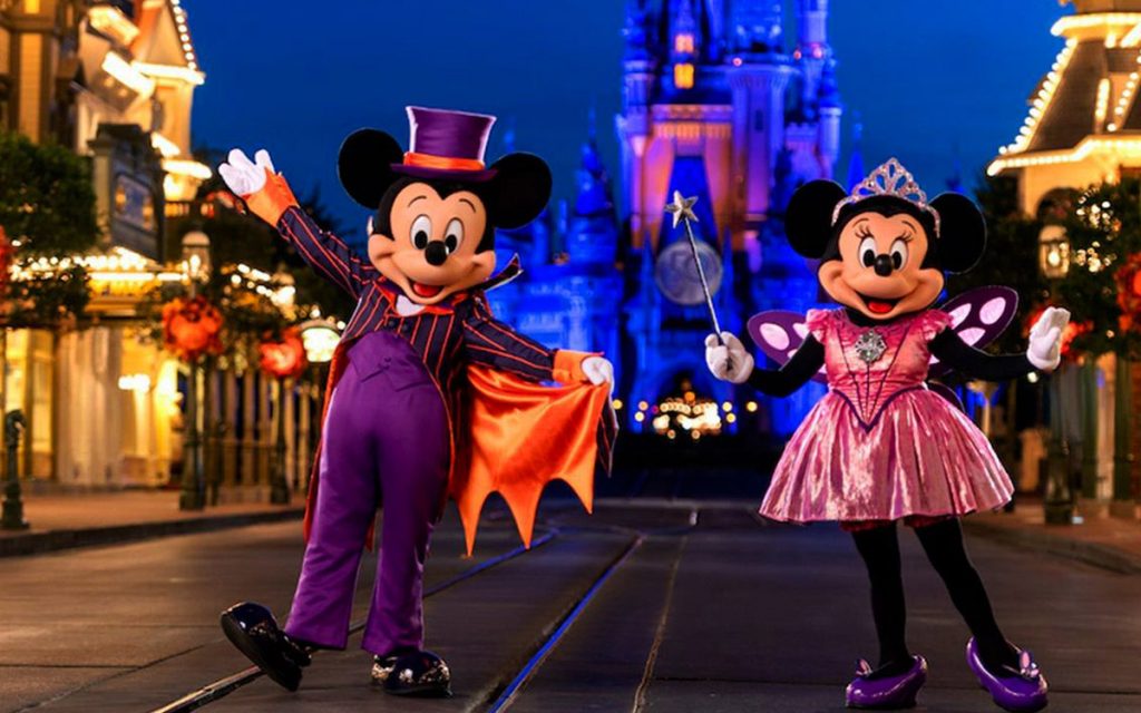 Abóboras de Halloween no Magic Kingdom